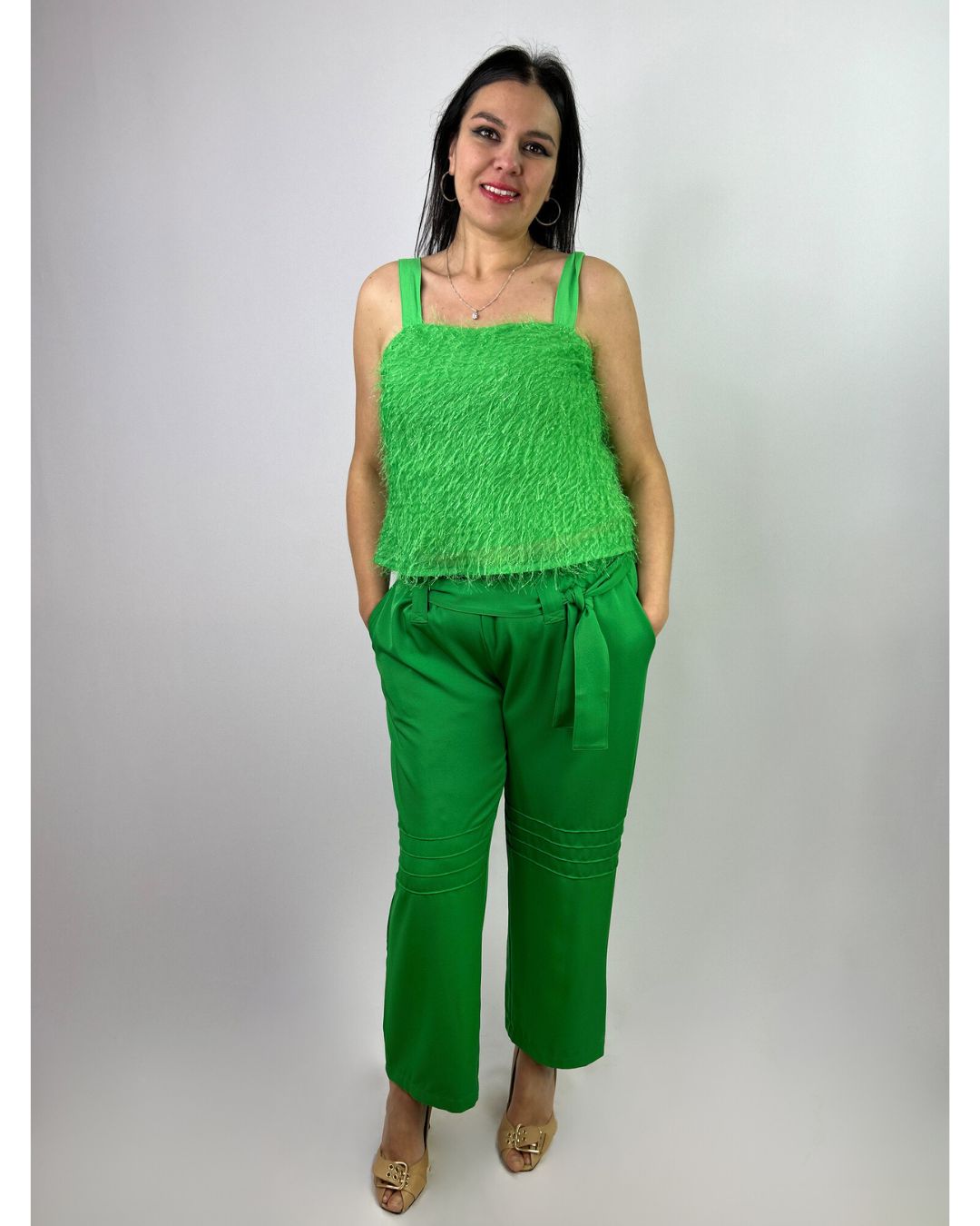 Blusa Mujer Fiesta| Brillo con Textura Brillante| Tallas Grandes