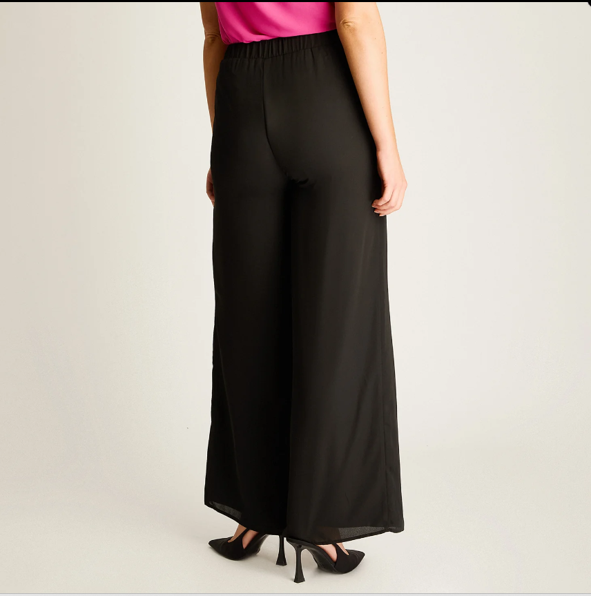Pantalon Palazzo Mujer Fiesta- Tallas Grandes