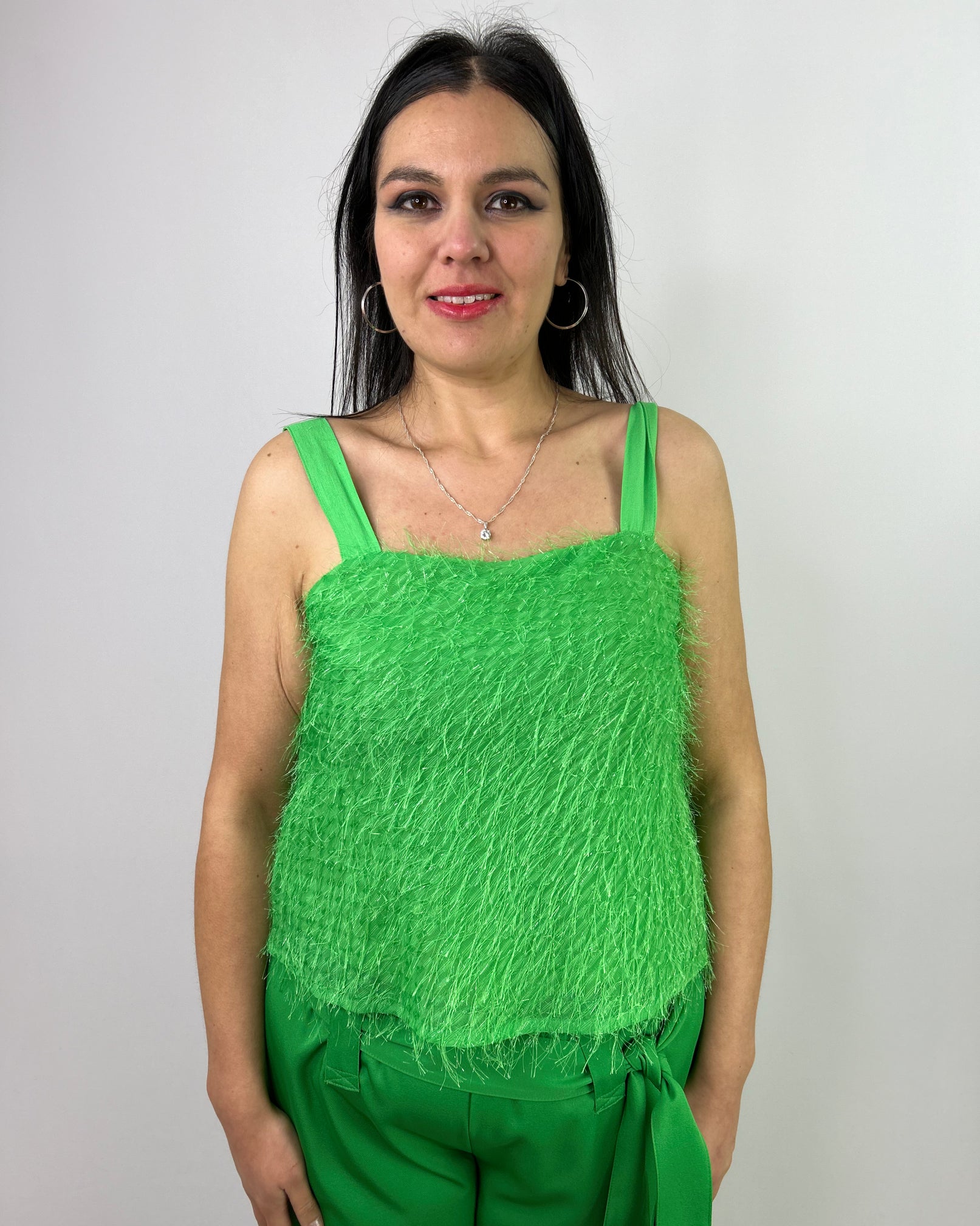 Blusa Mujer Fiesta| Brillo con Textura Brillante| Tallas Grandes
