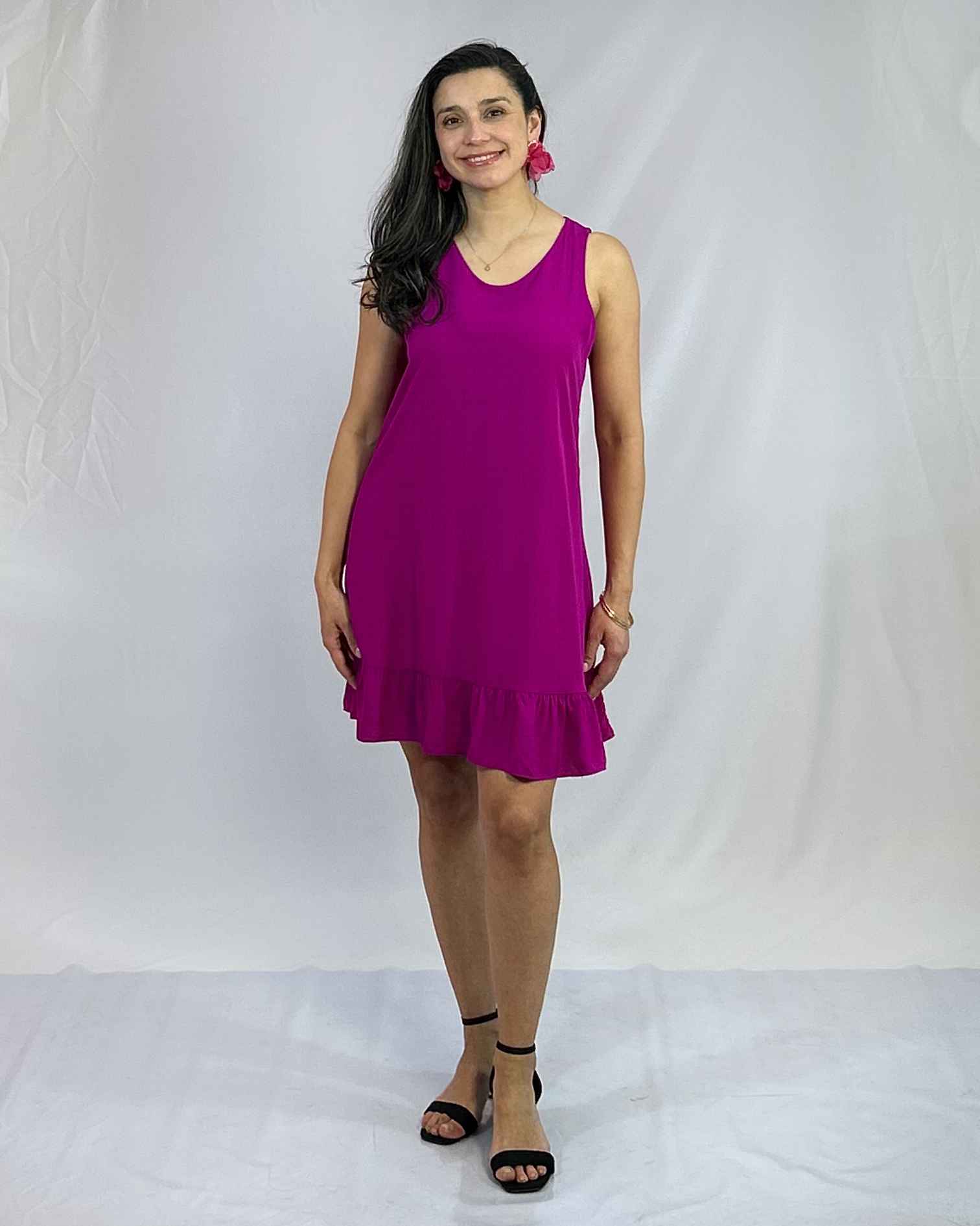 Vestido Corto Liso| Verano Casual