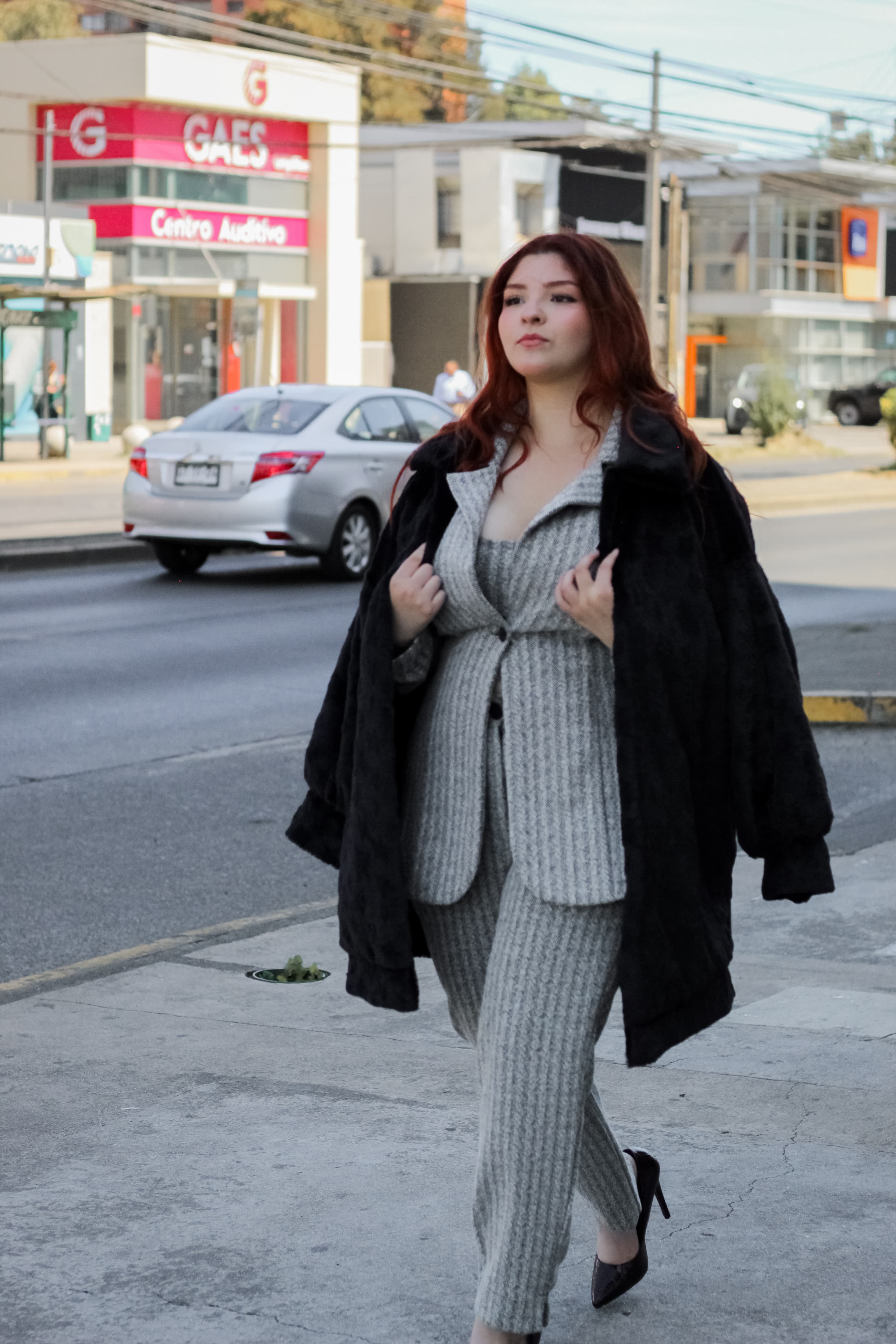 Chaqueta de Piel Mujer| Talla Grande| Plus Size| Urbana