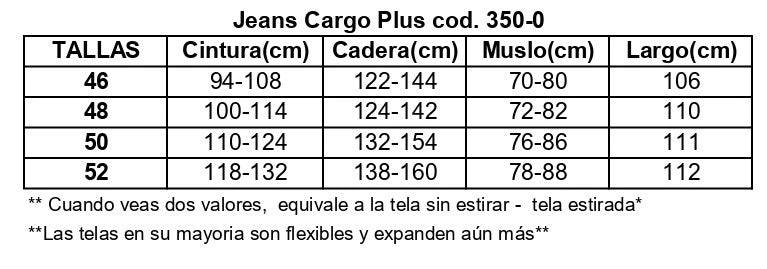 Jeans Mujer Tiro Alto Curvy – Estilo Cargo