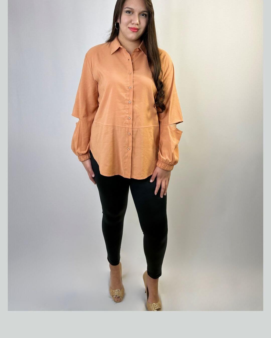 Camisa con Estilo en Mangas- Brasil