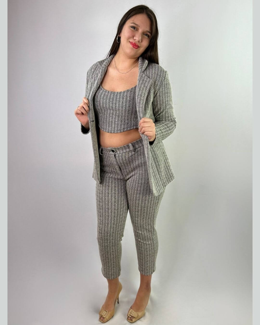 Chaqueta Mujer Lanilla| Semi Formal| Gruesa