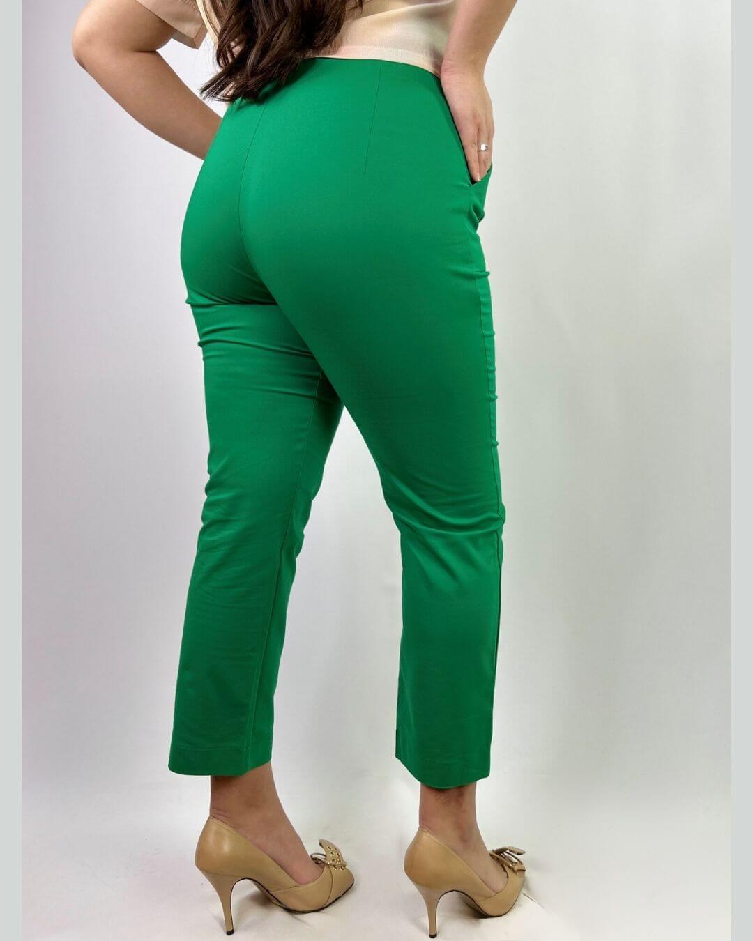 Pantalon Mujer de Vestir | Tiro Alto| Talla Grande