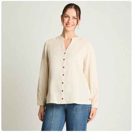 Polera Mujer  Manga Larga| Casual