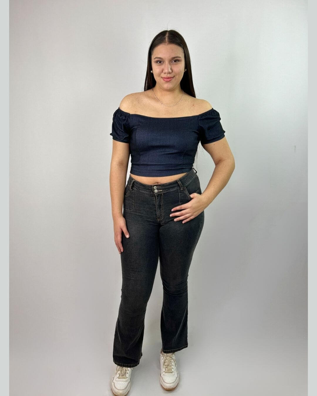 Polera Hombros Descubiertos Mujer| Juvenil