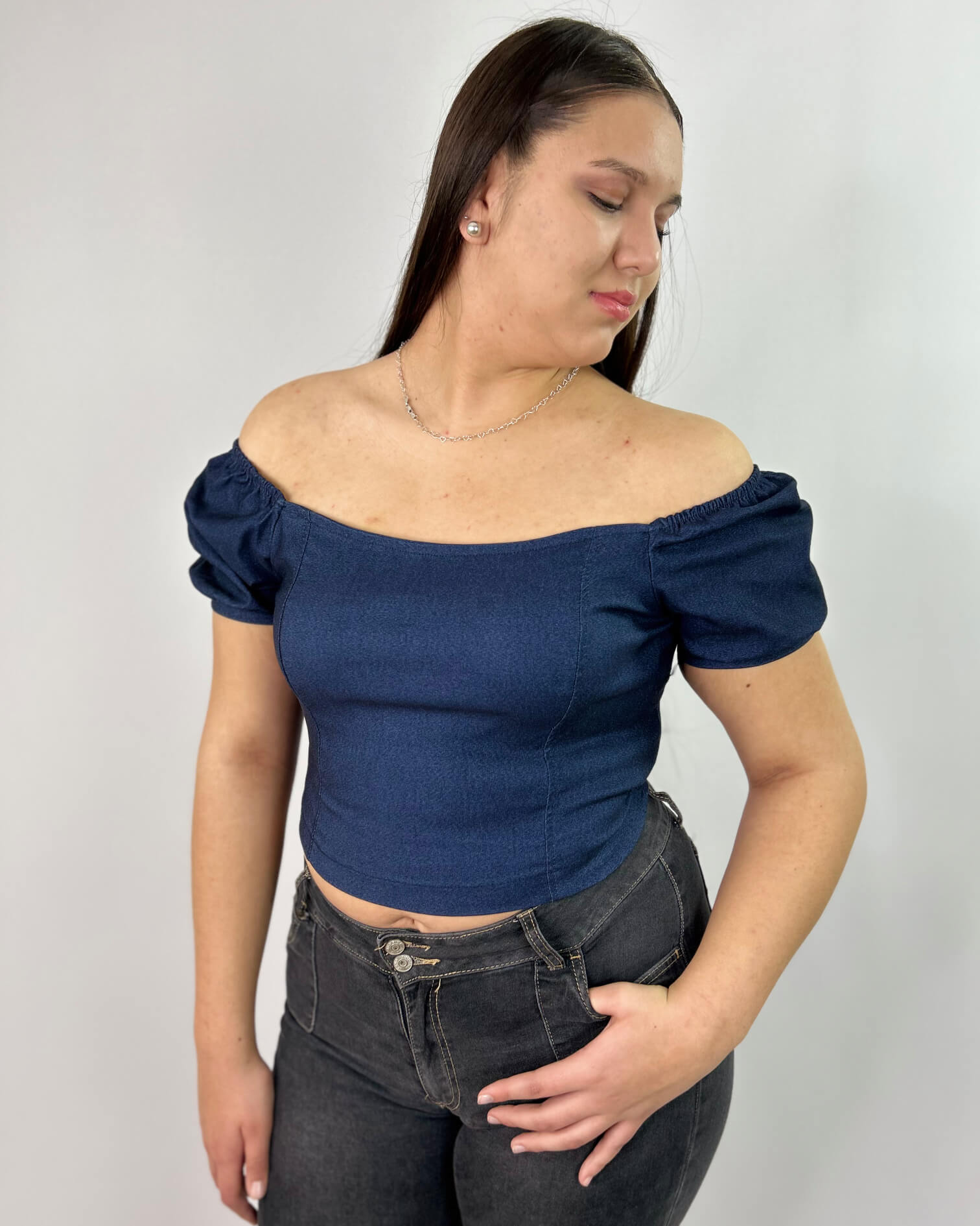 Polera Hombros Descubiertos Mujer| Juvenil