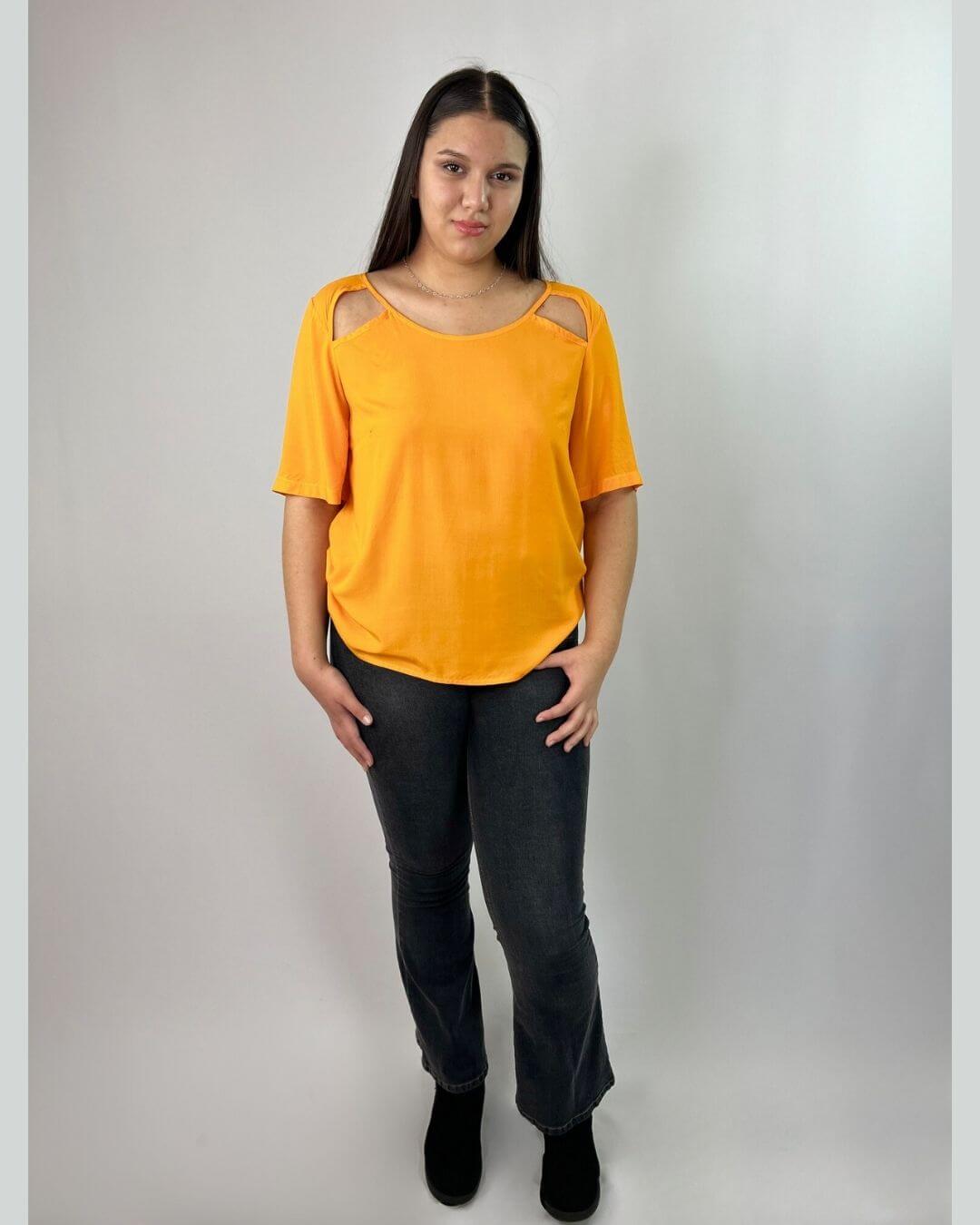 Polera Mujer Larga| Diseño Hombros| Verano