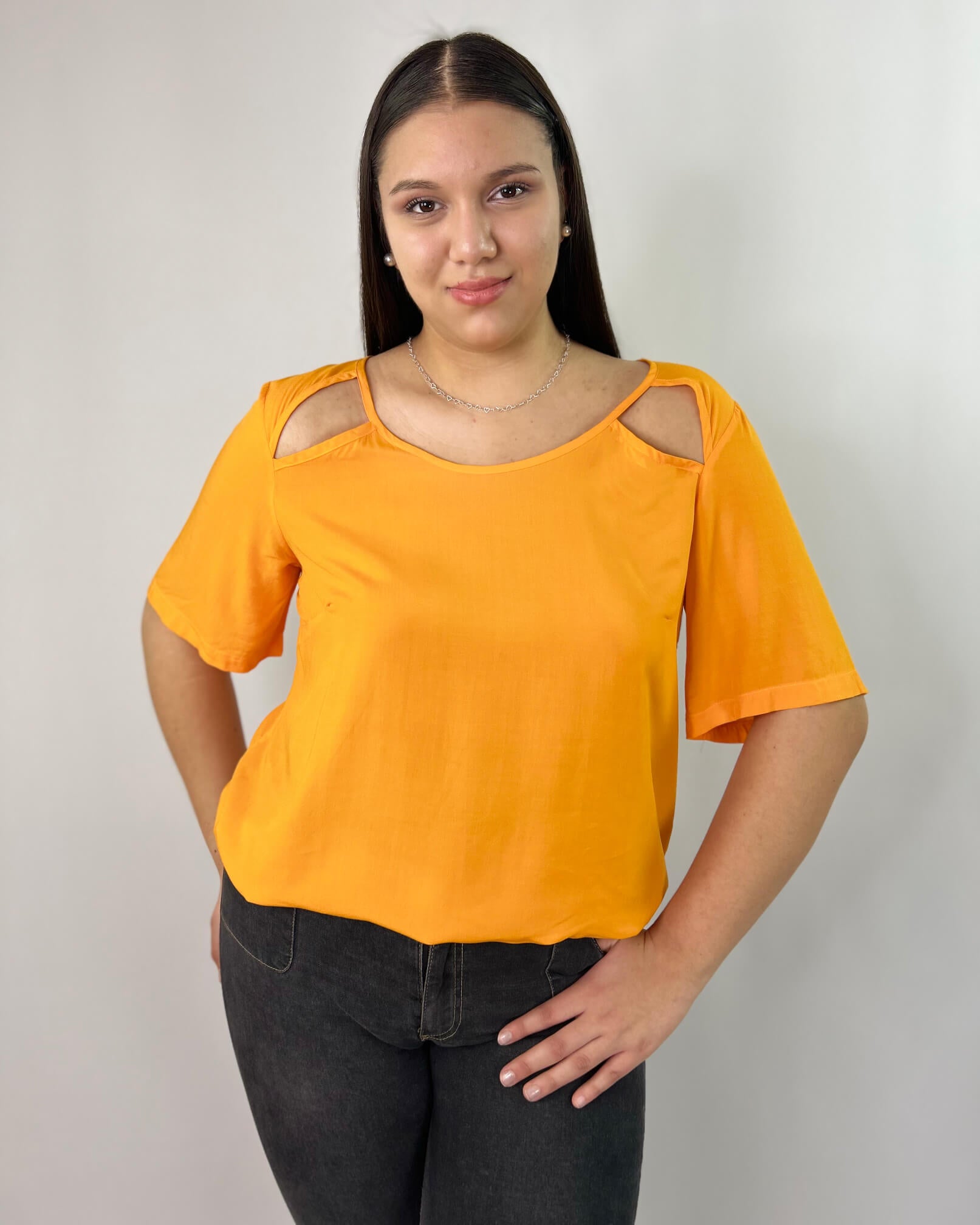 Polera Mujer Larga| Diseño Hombros| Verano