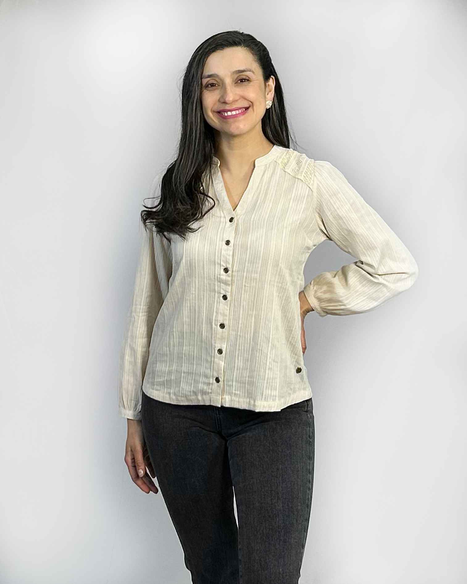 Polera Mujer  Manga Larga| Casual