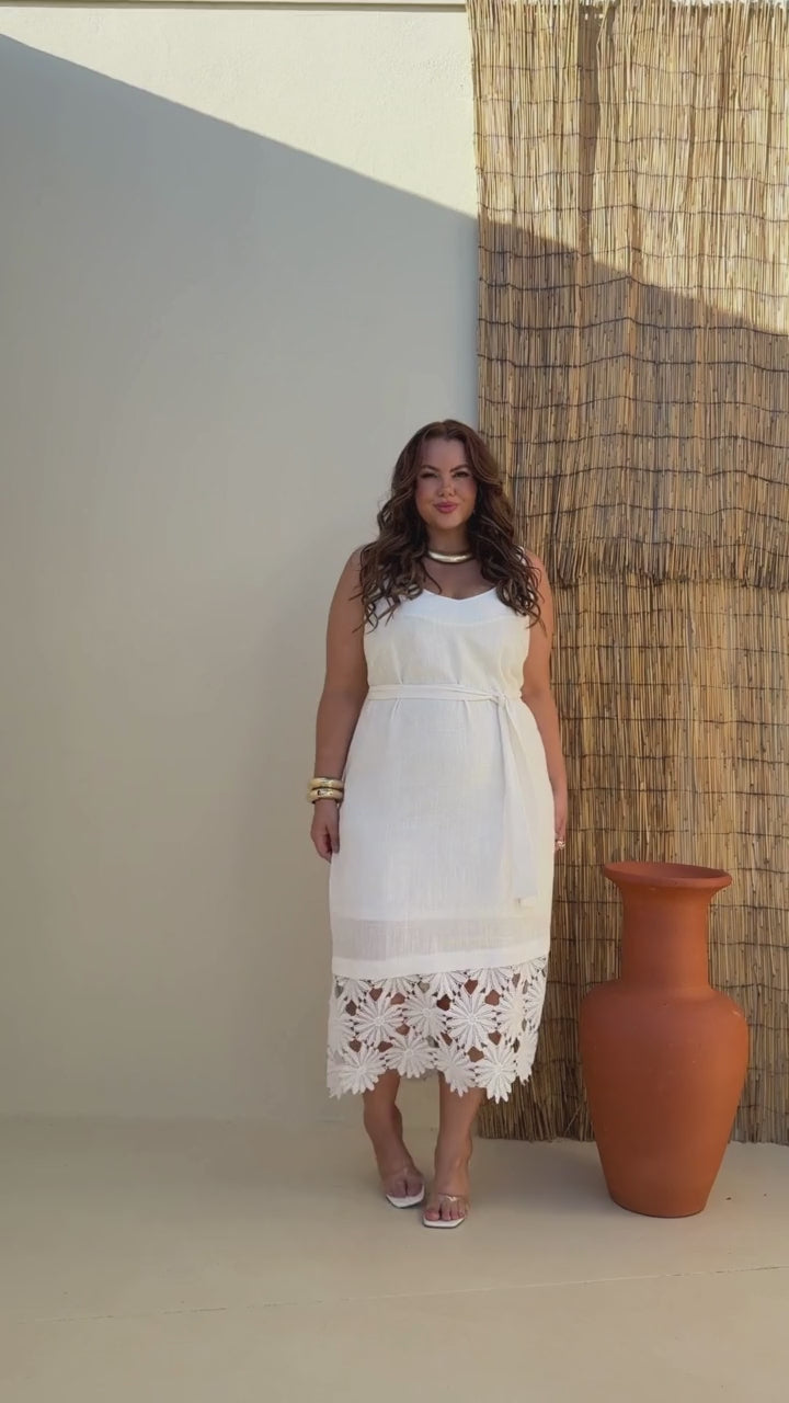 Vestido Mujer Lino| Tallas Grandes